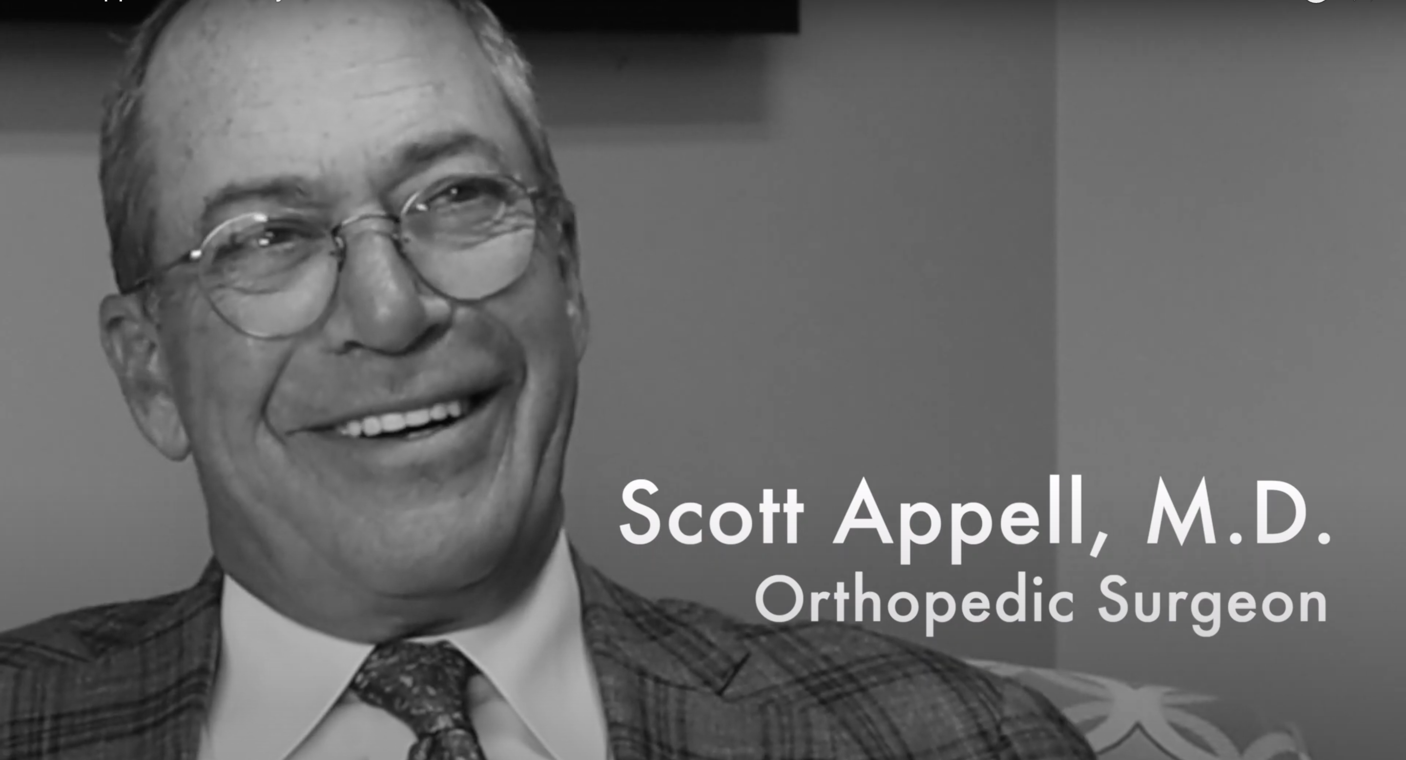 Scott appell m d orthopedic surgeon explains what drew him to his